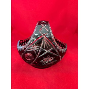 Конфетница из фиолетового хрусталя